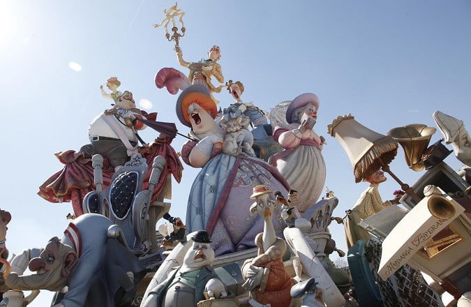 Fallas in Valencia