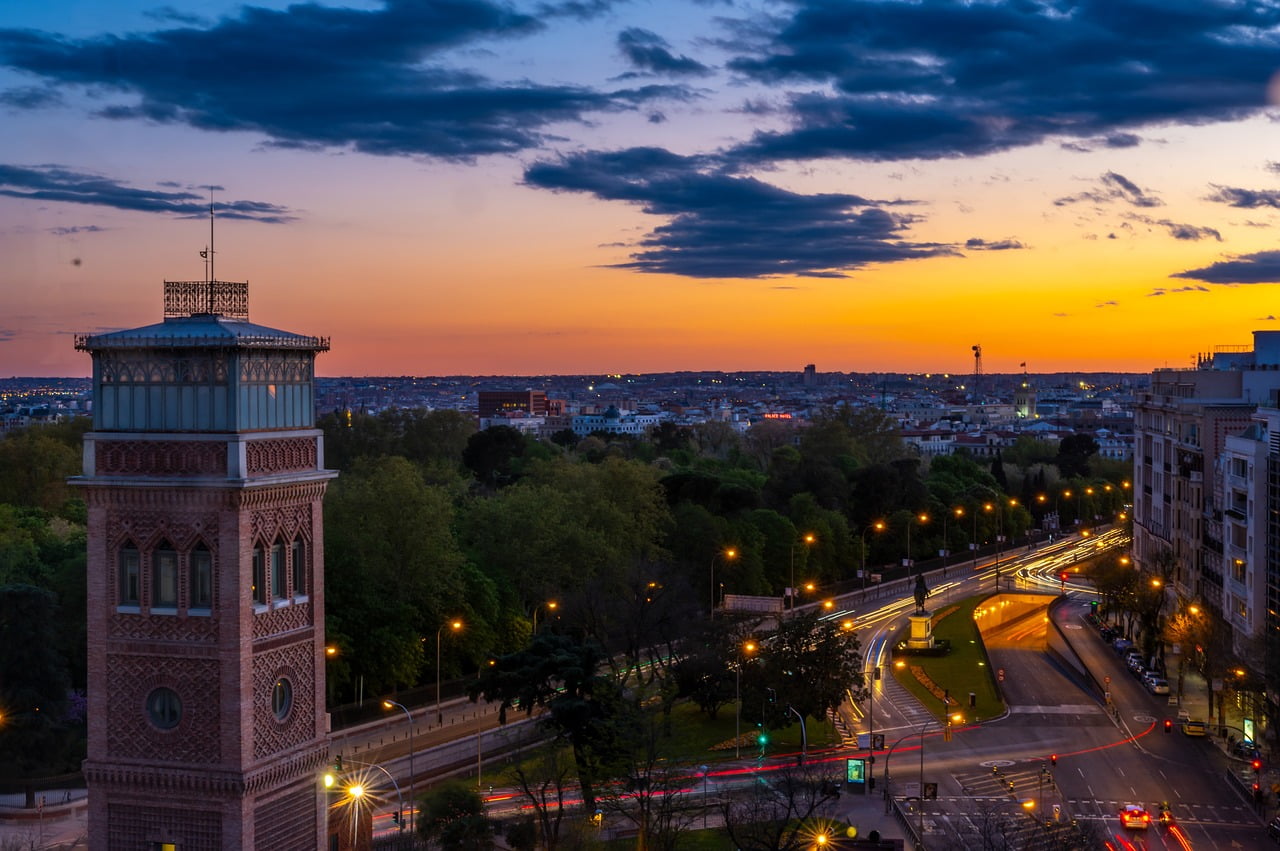 madrid, spain, city