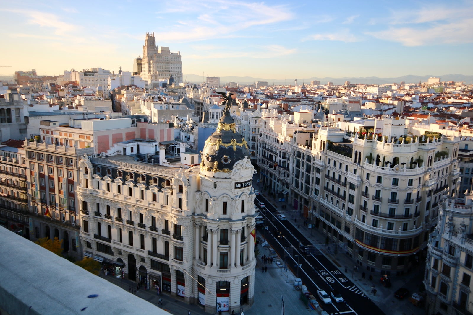 Gran Via, Madrid